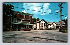 Danby VT-Vermont, Vermont Village Square, Antique Vintage Postcard picture