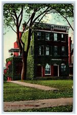 Wallingford Connecticut Postcard First National Bank Building Exterior View 1912 picture