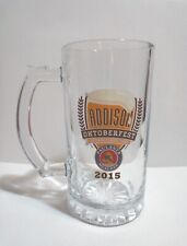 Paulaner Munchen 2015 Oktoberfest 0.5L Addison Established 1987 Mug Glass  picture
