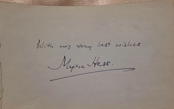 Myra Hess -- (Dame Myra Hess) -- Renowned English Pianist Myra Hess -- (Dame Myra Hess) -- Renowned English Pianist
