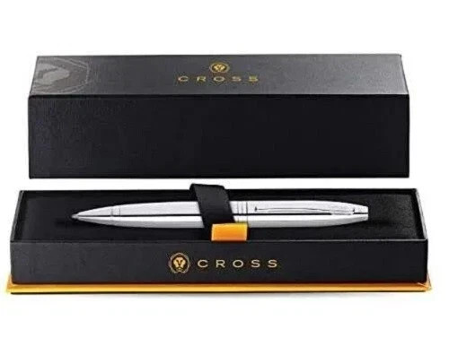 CROSS CALAIS POLISHED CHROME BALLPOINT PEN BRAND NEW GRADUATION STUDENT GIFT CROSS CALAIS POLISHED CHROME BALLPOINT PEN BRAND NEW GRADUATION STUDENT GIFT