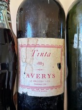 EMPTY BOTTLE Tinta Averys Of Bristol Ltd 1883 Madeira Established 1793 Souvenir picture