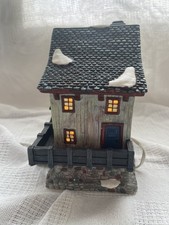 Santa's Workbench Victorian Series VINTAGE 'Landgrove Mill' - 1999 - Lights Up picture