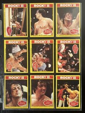1979 Topps Rocky II 2 Complete 99 Card Trading Card Set NM Vintage Rare Stallone picture