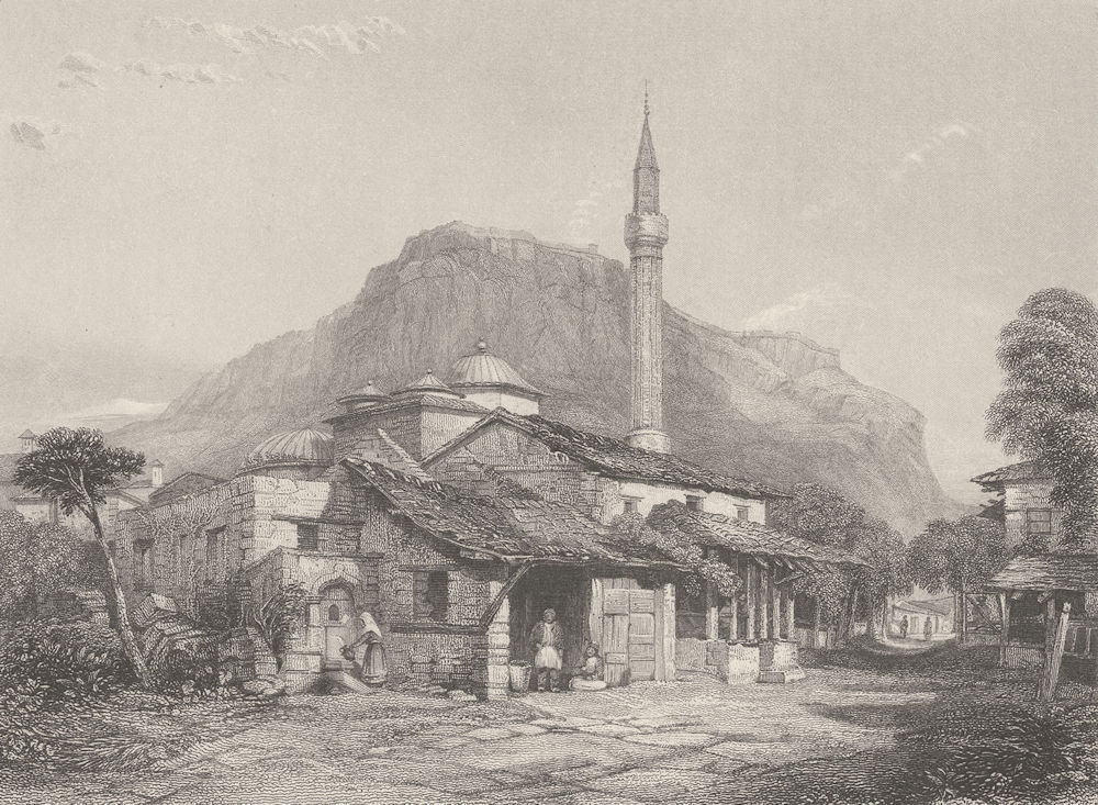 GREECE. Corinth ; Finden 1834 old antique vintage print picture