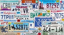 SINGLE Recent USA License Plate - You choose the state -  picture