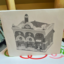 Department 56 Snow Village Village Vet and Pet Shop Hand Painted Ceramic picture
