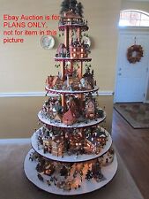 HOW TO BUILD Village Display Stand - Dept 56 Lemax Christmas Halloween houses    picture
