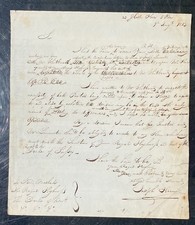 Joseph HUME Autograph Letter Signed to Duke of Kent 1813 re. Joseph Lancaster picture