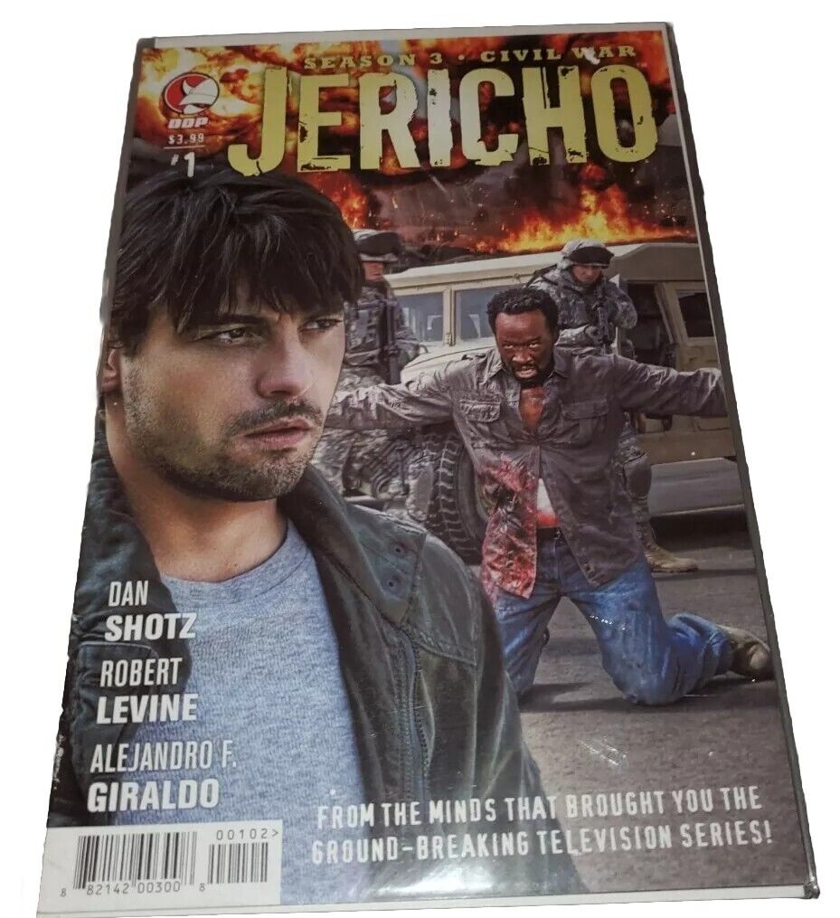 Jericho #1 2009 Variant  CAST Cover RARE First ISSUE VARIANT 