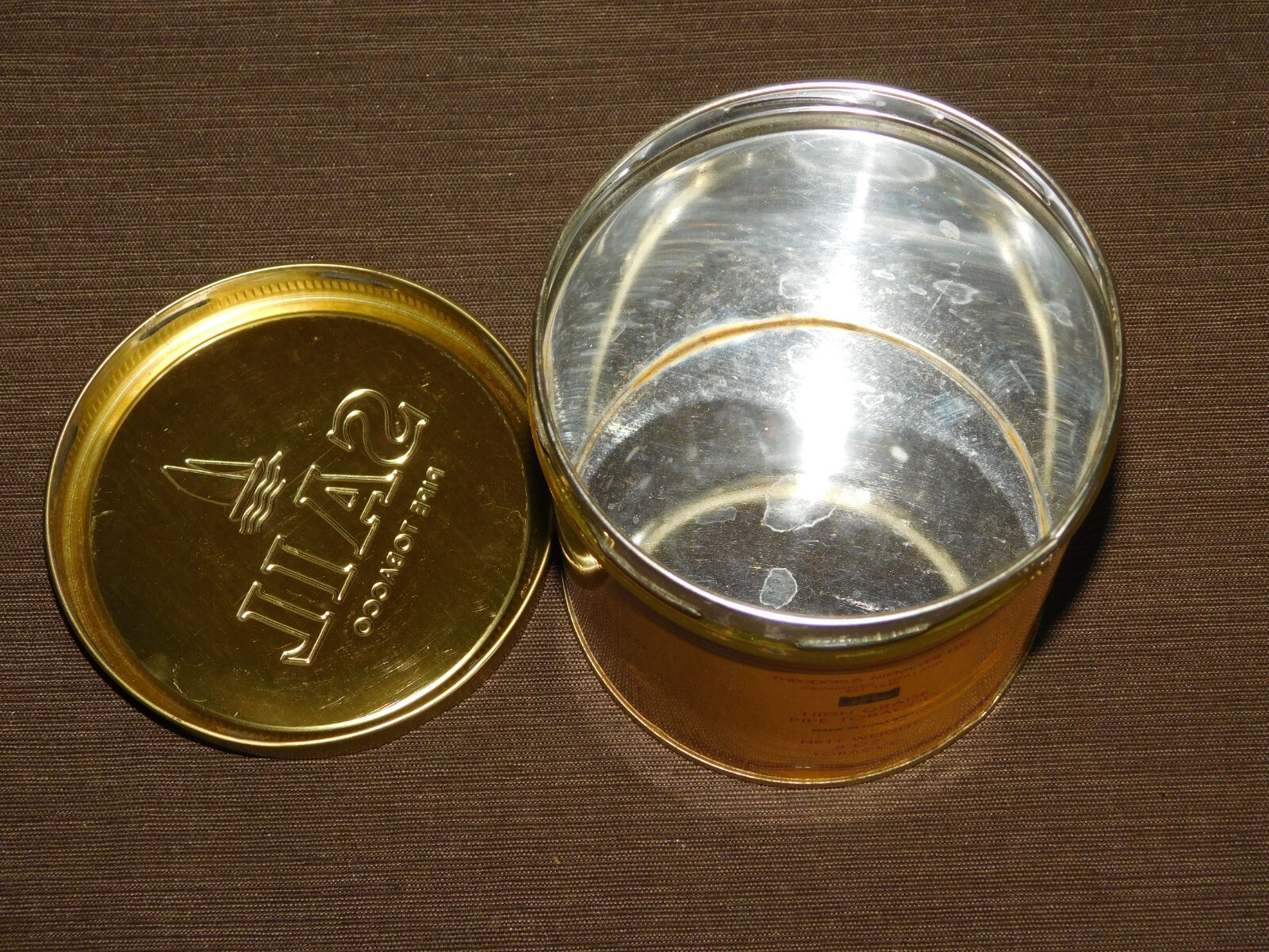 VINTAGE PIPE TOBACCO NIEMEYER HOLLAND SAIL GOLDEN CAVENDISH TIN *EMPTY* VINTAGE PIPE TOBACCO NIEMEYER HOLLAND SAIL GOLDEN CAVENDISH TIN *EMPTY*