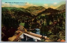 Vista Big Thompson Canon Colorado CO Postcard UNP VTG Sanborn Unused Vintage picture