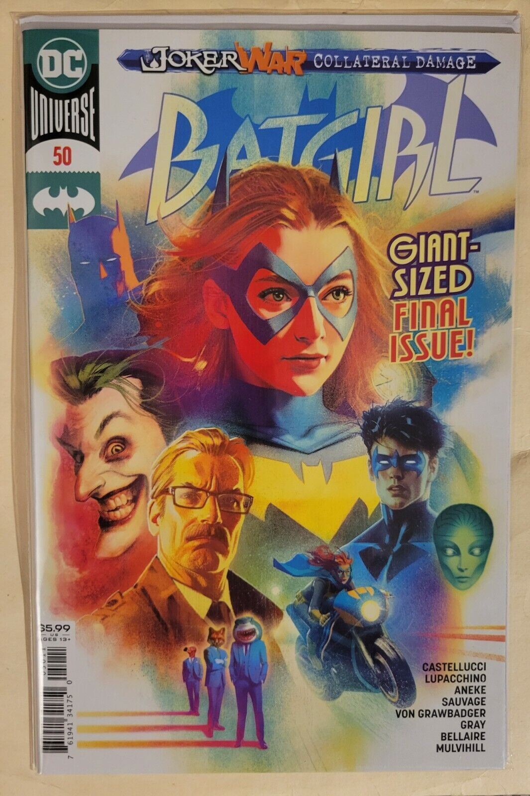BATGIRL #50 DC Comics LAST ISSUE 1st Appearance RYAN WILDER Joker War NM 2020
