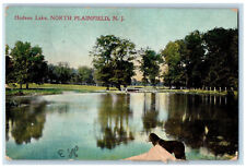 1911 Scenic View Of Hudson Lake North Plainfield New Jersey NJ Antique Postcard picture