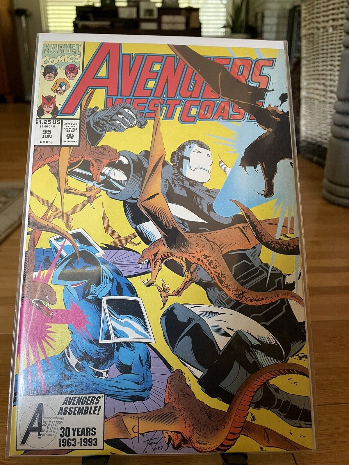 Avengers West Coast #95 / War Machine #6