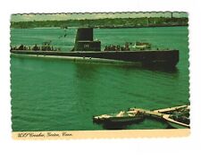 USS Croaker World War II Submarine - Groton, Connecticut Postcard Unposted picture