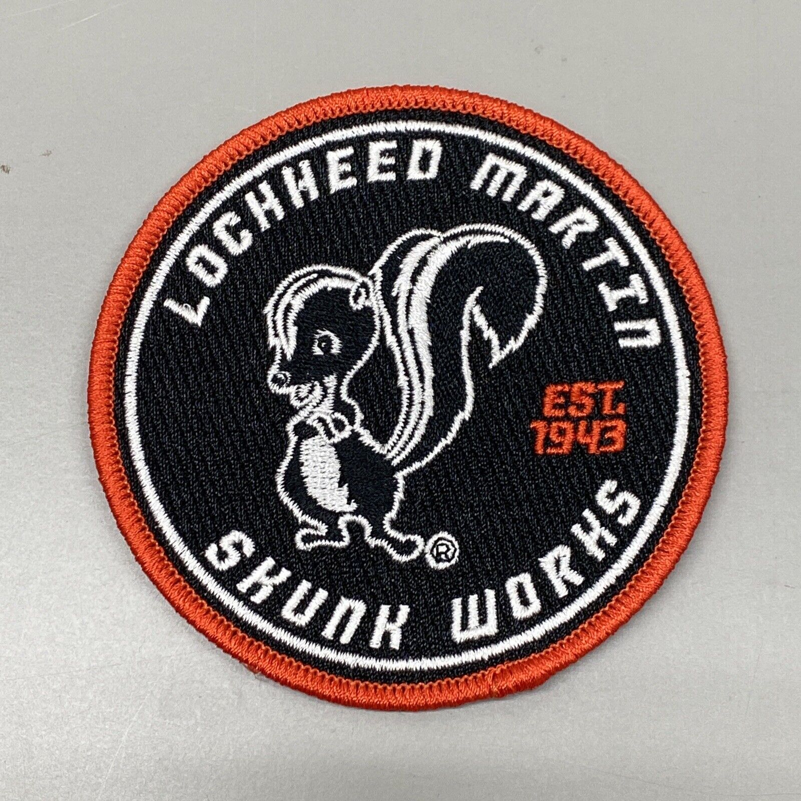 Lockheed Martin Skunk Works Est. 1943 Patch Embroidered