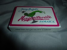 Jimmy Buffett's Margaritaville Jamaica deck plastic playing cards sealed picture