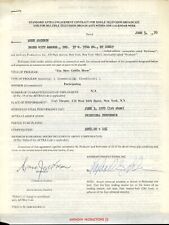 Anne Jackson signed autograph 8.5x11 Original Merv Griffin 1970 Show Contract picture