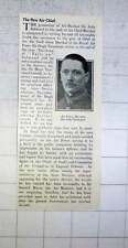 1928 New Air Chief Marshal Sir John Salmond picture