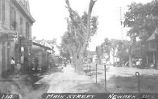 Main Street View Moving Picture Hall Newark Delaware DE Reprint Postcard picture
