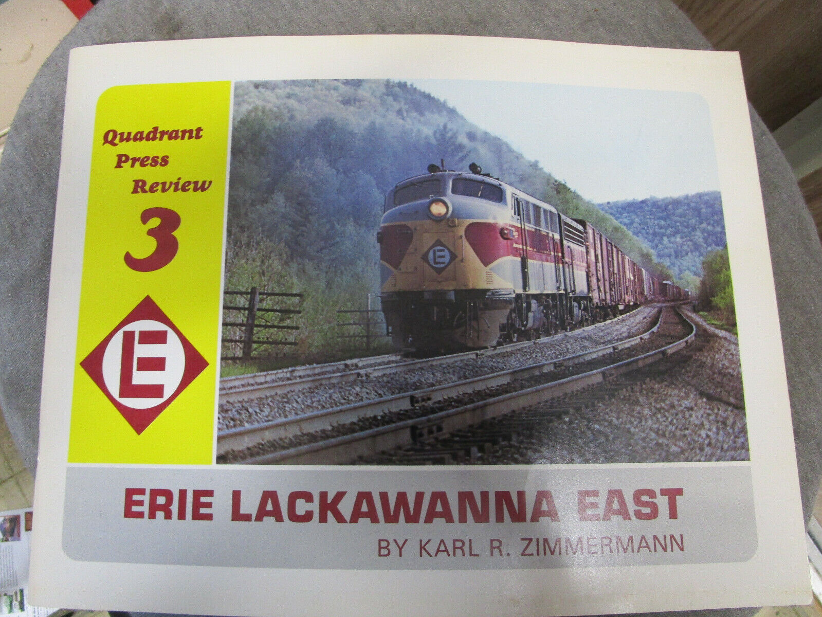 Railroad Book: Erie Lackawanna East by Karl R. Zimmermann