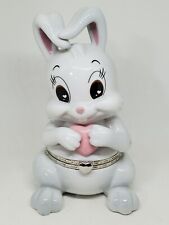 Grandaughter, Some Bunny Loves You Music Trinket Box 2011 Bradford Exchange Gift picture