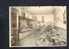 REAL PHOTO PASADENA CALIFORNIA BRALEY'S BICYCLE STORE SHOP POSTCARD COPY picture