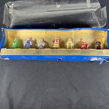 Vtg Cavendish Miniatures Henry VIII & Six Wives Set Hand Painted Collect Figures picture