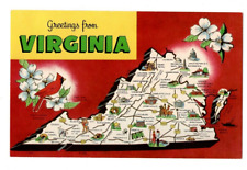 Virginia Vintage State Postcard Richmond New Unposted #066 picture