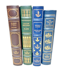 4 Franklin Library Books, Limited Editions Leather Bound 22K Gold Gilt picture