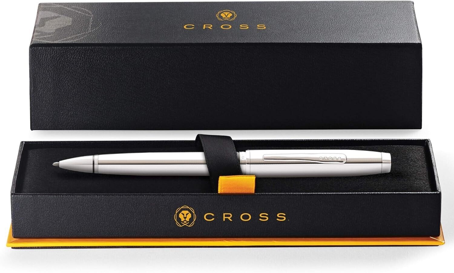 Cross Coventry, a Silhouette of Century II, Polished  Chrome  ballpoint pen