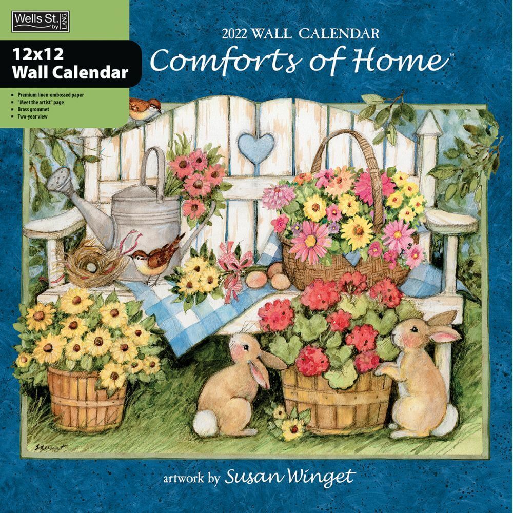Wells Street by LANG,  Comforts Of Home 2022 Wall Calendar