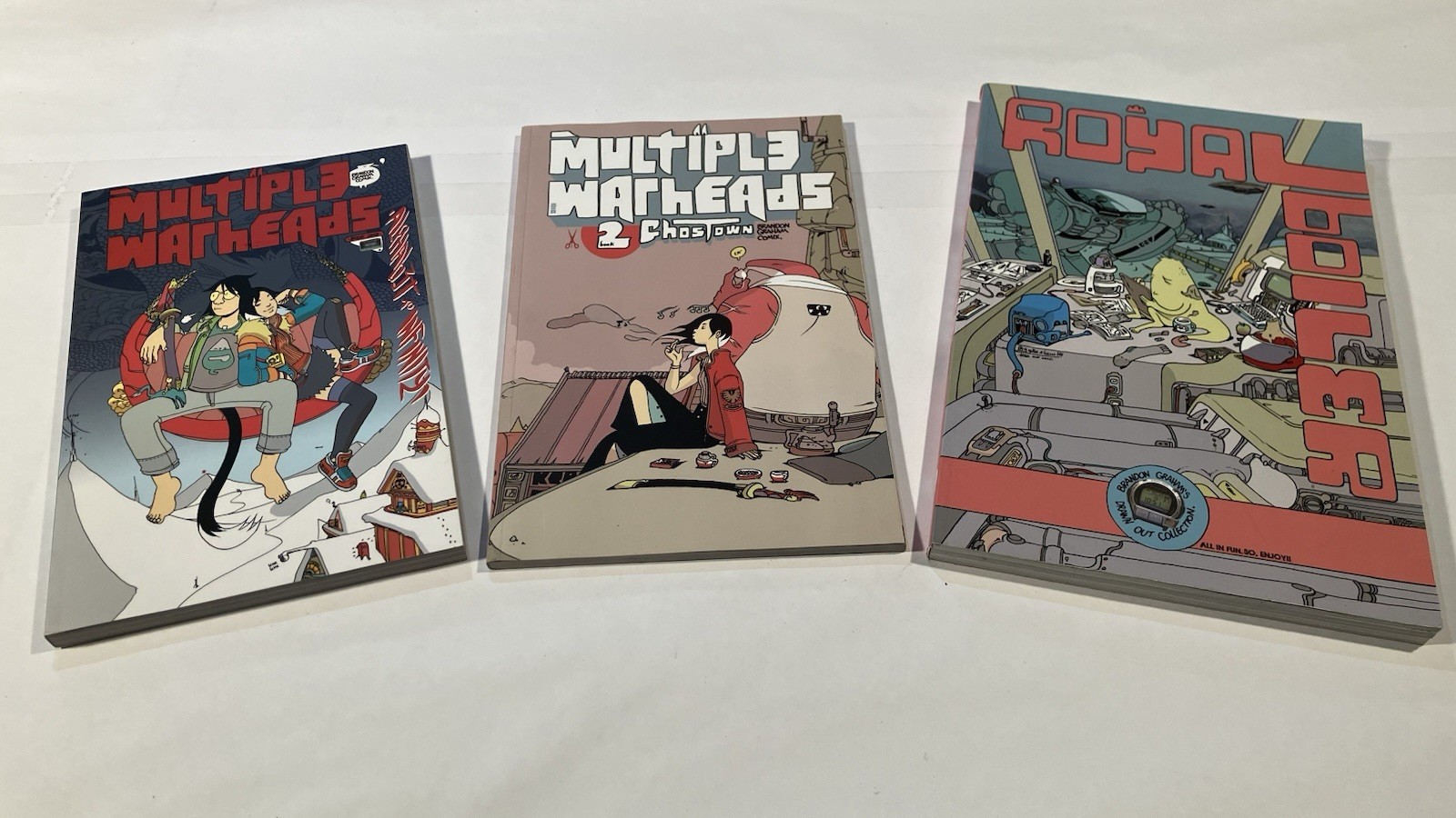Royal Boiler Brandon Graham Multiple Warheads Volume 1-2