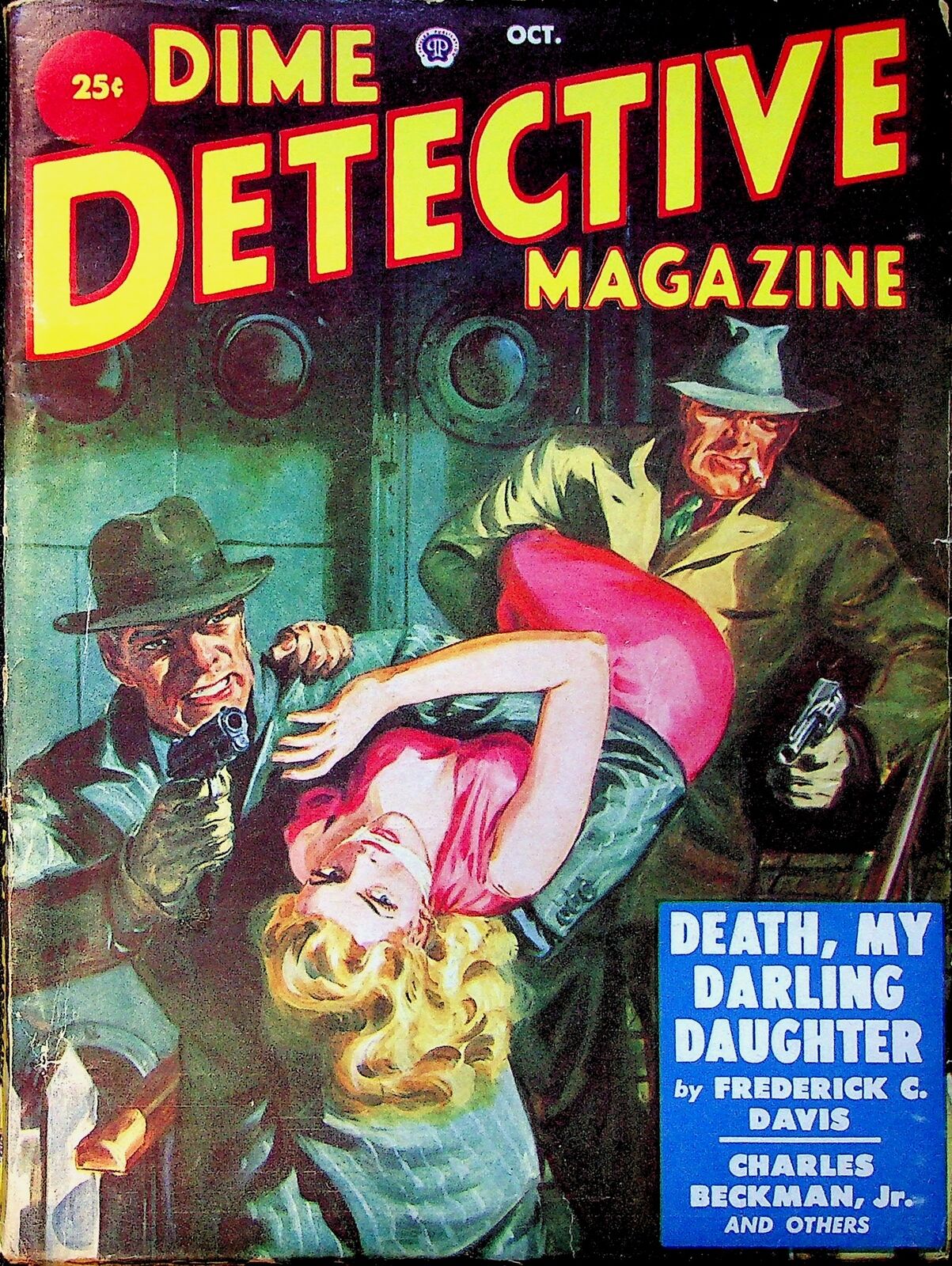 Dime Detective Magazine Pulp Oct 1951 Vol. 66 #2 FN