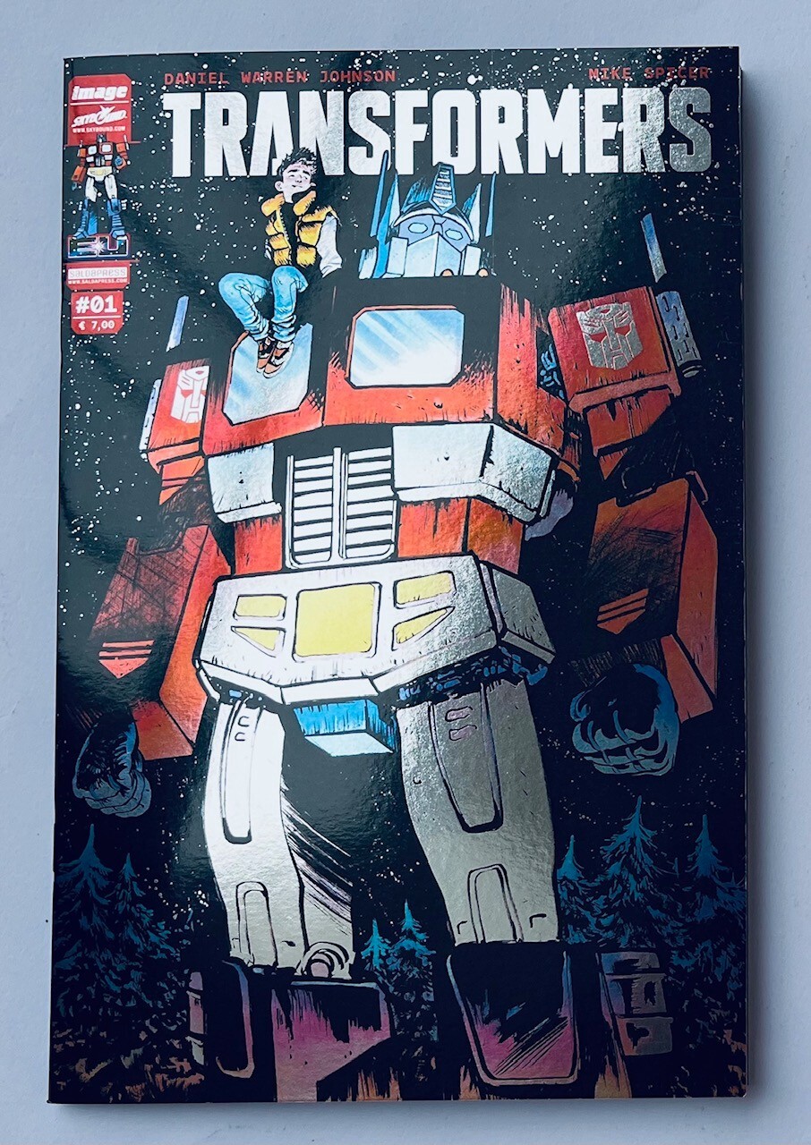 Transformers #1 Daniel Warren Johnson Exclusive Metallic Foil LTD to 350 IT