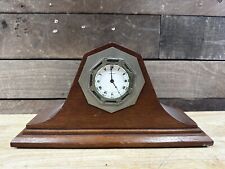 Vintage Wooden Waltham Mantel Clock picture