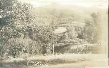 Danby, VT - Mount Dorsey 1932 RPPC - Vintage Vermont Real photo postcard picture