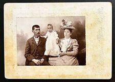 Cabinet card Seguin Texas family by A. Conrads Gallery circa 1890s picture