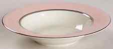 Castleton  Shell Pink Rimmed Soup Bowl 45227 picture