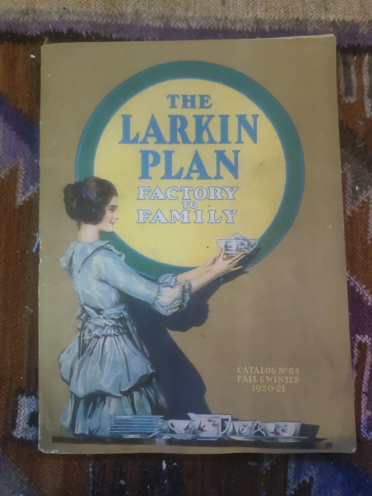 Antique 1920-1921 Larkin Co Catalog No 84 The Larkin Plan Factory to Family Art Antique 1920-1921 Larkin Co Catalog No 84 The Larkin Plan Factory to Family Art