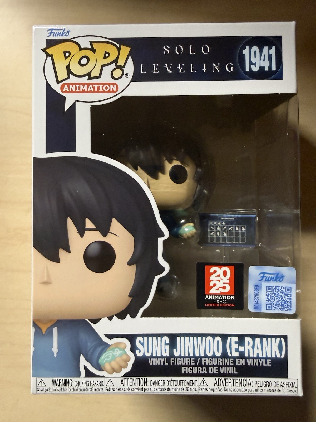 Sung Jinwoo (E-Rank) AX Exclusive Funko Pop