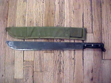 1943 WW2 True Temper & 1944 Williamsville Buff Sheath Machete-Sword Knife picture