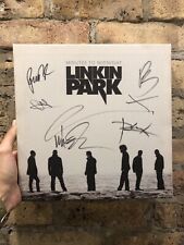 Chester Bennington Autograph Linkin Park Signed Minutes To Midnight Canvas picture