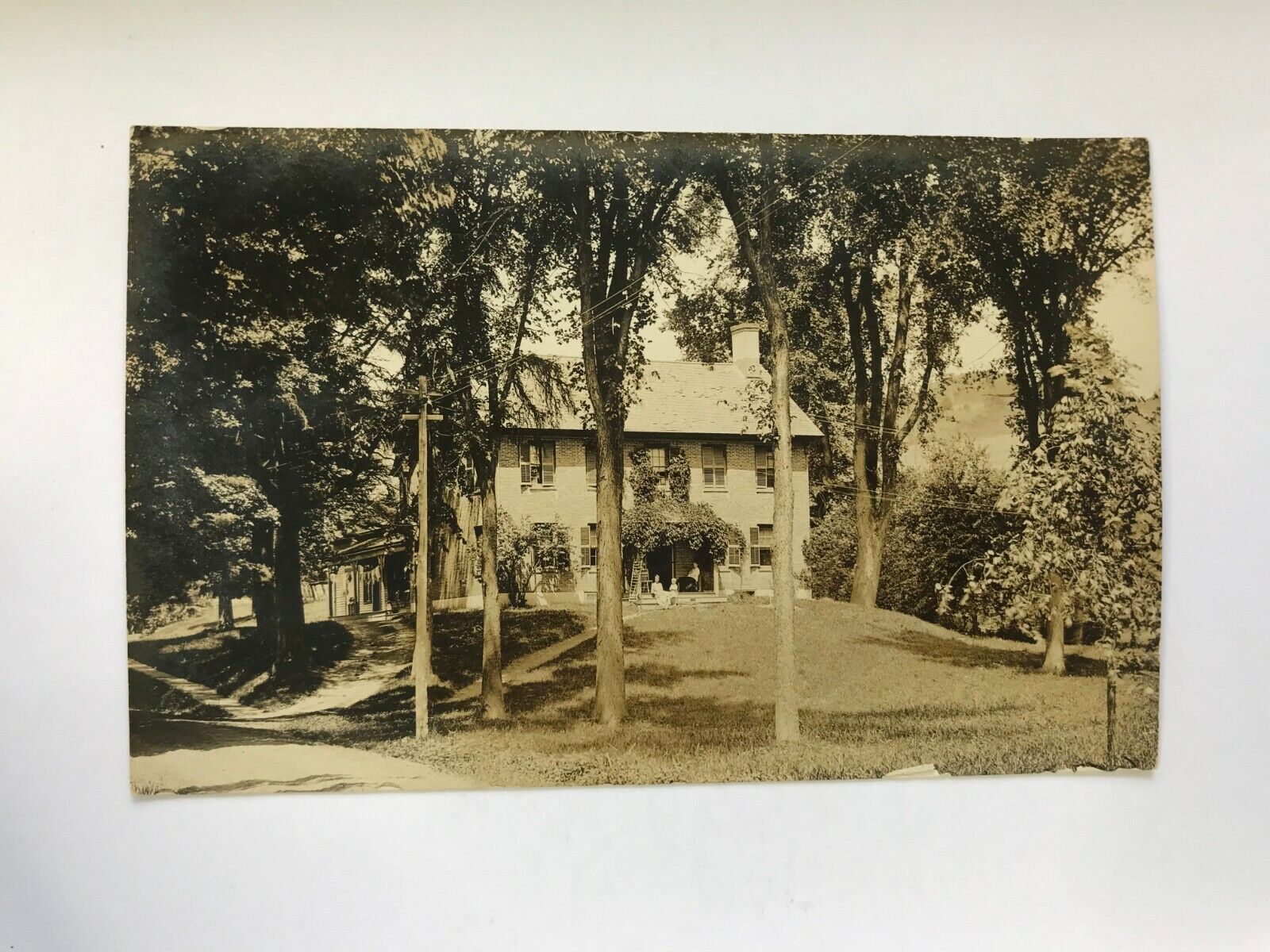 A Residence Home in Barnet Vermont VT RPPC Caledonia County Walter Johnston