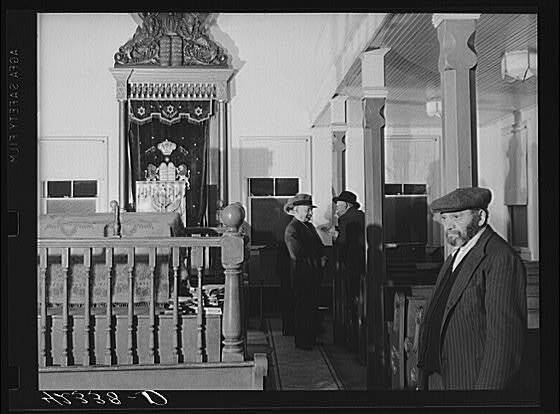 Jewish Synangogue,Colchester,Connecticut,CT,New London County,1940,FSA