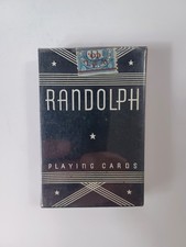 RANDOLPH Playing Cards Sealed Vintage USA picture