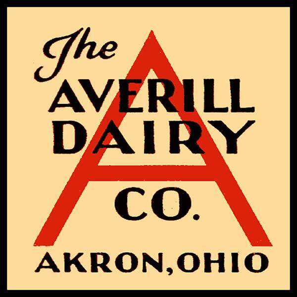 Fridge Magnet - The-Averill Dairy Co Akron Ohio