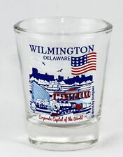 WILMINGTON DELAWARE GREAT AMERICAN CITIES COLLECTION SHOT GLASS SHOTGLASS picture