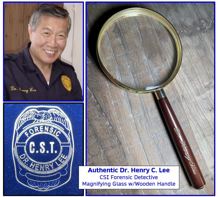 Collector\'s Item Dr. HENRY LEE Forensic Science CSI Police \